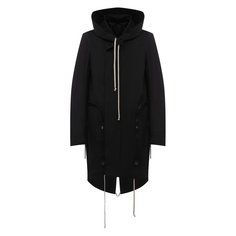 Хлопковый плащ Rick Owens