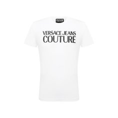 Хлопковая футболка Versace Jeans Couture