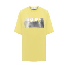 Хлопковая футболка MSGM