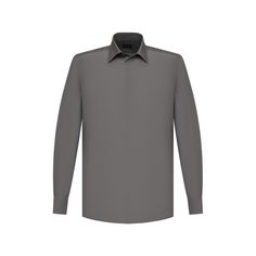 Сорочка из хлопка и шелка Ermenegildo Zegna