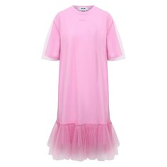 Хлопковое платье MSGM