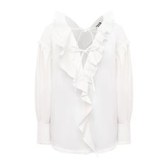 Хлопковая блузка MSGM