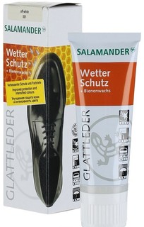 Крем для обуви Salamander Wetter Schutz черный 75 мл