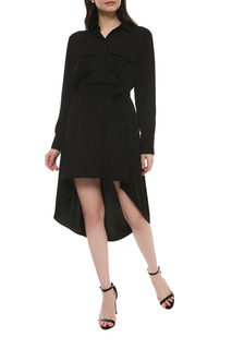 Платье-рубашка женское Imperial AACVZFI черное S