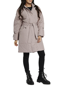 Пальто женское D`imma 2115 бежевое 44-170