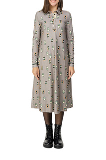 Платье-рубашка женское Helmidge 9187 желтое 22