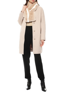 Пальто женское ACASTA 234901000 бежевое 42