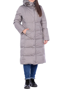 Пуховик-пальто женский RIO VERTI R119958 серый 44