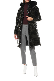 Пуховик-пальто женский RIO VERTI 1227FURO501 черный 42