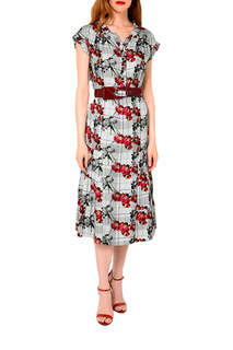 Платье-рубашка женское Caterina Leman SU 1296 серое 48