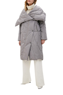 Пуховик-пальто женский RIO VERTI R12125821 серый 36