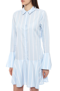 Платье-рубашка женское Equipment 5263862 голубое S