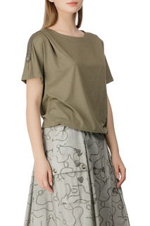 Блуза женская Helmidge 8674 зеленая 12