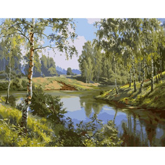 Картина по номерам на холсте 40*50 см Colibri "Лето" (VA-1528)