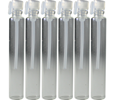 Пробники (фиолки) для духов Aromaprovokator 3ml крышка прозрачная набор 100 шт