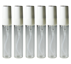 Флаконы для духов Aromaprovokator стекло, спрей пластик 5 ml набор 6 шт