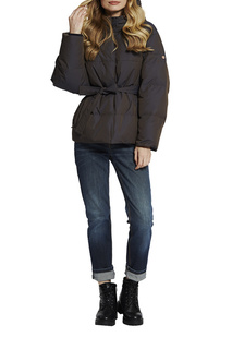 Куртка женская D`imma 2114 коричневая 42-170