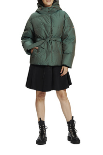 Куртка женская D`imma 2114 зеленая 50-170