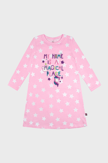 Сорочка ночная детская Bossa Nova цв. розовый р.134