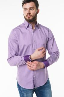 Рубашка мужская Sahera Rahmani 2287004-51 фиолетовая 56