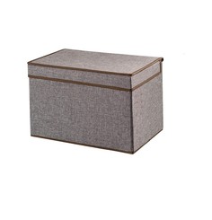 Короб для хранения вещей, 42х30х19 см (Серый) Markethot