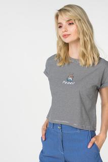 Футболка женская Trendy Angel TASS180003S серая 44