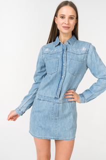 Повседневное платье женское Juicy Couture JWFWD85859/436 синее 42