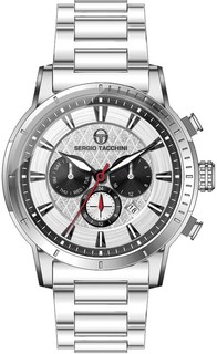 Наручные часы мужские кварцевые Sergio Tacchini ST.19.107.01 серебристые