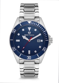 Наручные часы мужские кварцевые Sergio Tacchini ST.8.132.02 серебристые