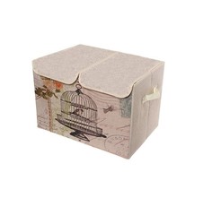 Двухсекционный складной короб для хранения, 47х31х34 см (Цвет: Микс (случайный) ) Markethot