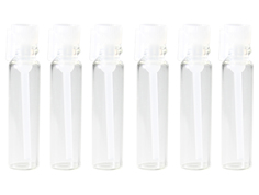 Пробники (фиолки) Aromaprovokator для духов 2 ml крышка белая набор 100 штук