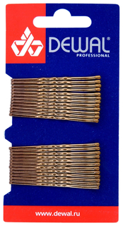 Аксессуар для волос Dewal SLN50V-3/24 50 мм Волна Коричневые 24 шт