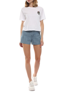 Шорты женские Alice + Olivia С51113420 K976 голубые 2