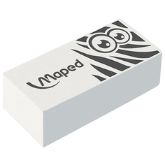 Ластик MAPED (Франция) "Pulse Technic Mini", 39х18х12,5 мм, белый, прямоугольный, 113050