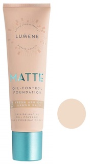 Тональный крем Lumene Matte Oil-control Foundation 0.5 Fair Nude 30 мл