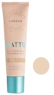 Тональный крем Lumene Matte Oil-control Foundation 2 Soft Honey 30 мл