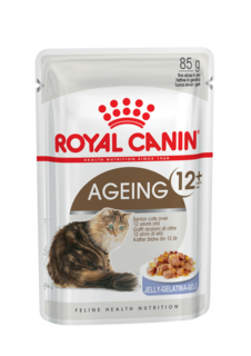 Влажный корм для кошек ROYAL CANIN Wet Ageing+12, домашняя птица, 85г