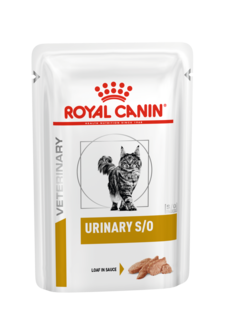 Влажный корм для кошек ROYAL CANIN Vet Diet Urinary S/O, паштет, цыпленок, 85г