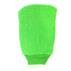 Мочалка-массажер в форме рукавицы Bath Towel, 13х21 см (Цвет: Салатовый ) Markethot