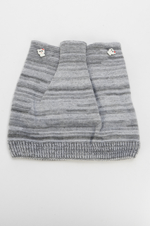 Шапка Marhatter для девочек цв. серый р-р. 52-54