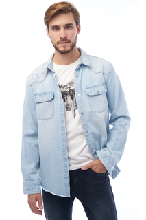 Джинсовая куртка мужская Tom Farr T4F M2405.32 голубая 50