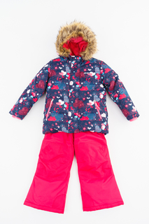 Комплект куртка и комбинезон Gusti для девочек цв. синий р-р. 98