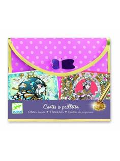 Набор для творчества Djeco Открытки Снежная королева