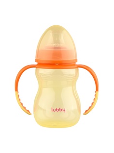 Поильник-непроливайка Lubby с мягким носиком 250 мл,
