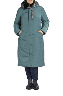 Пальто женское D`imma 2026 голубое 56-170