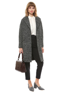 Пальто женское Disetta H2184/390 черное 46