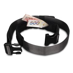 Ремень-тайник мужской Pacsafe Cashsafe 25, черный
