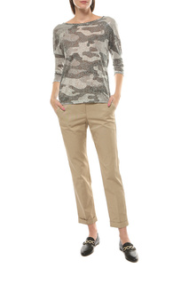 Лонгслив женский COMMA 88.709.39.2638 зеленый 42