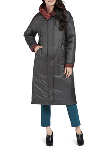 Пальто женское D`imma 2004 зеленое 46-170