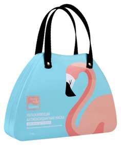 Маска для лица Beauty Lovely Care Style Фламинго, 7 штук по 30 гр